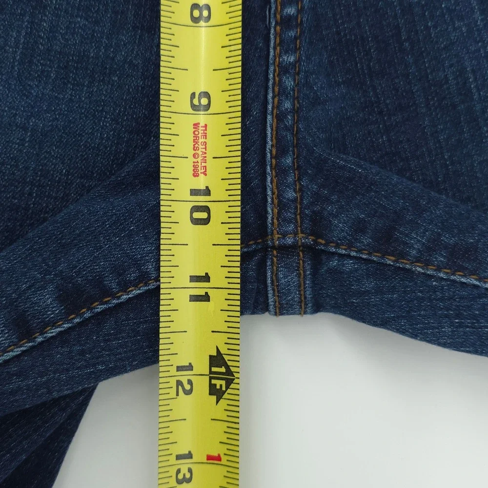 Levi's Womens‎ Jeans Perfectly Slimming Straight 512 10 Dark Wash Denim